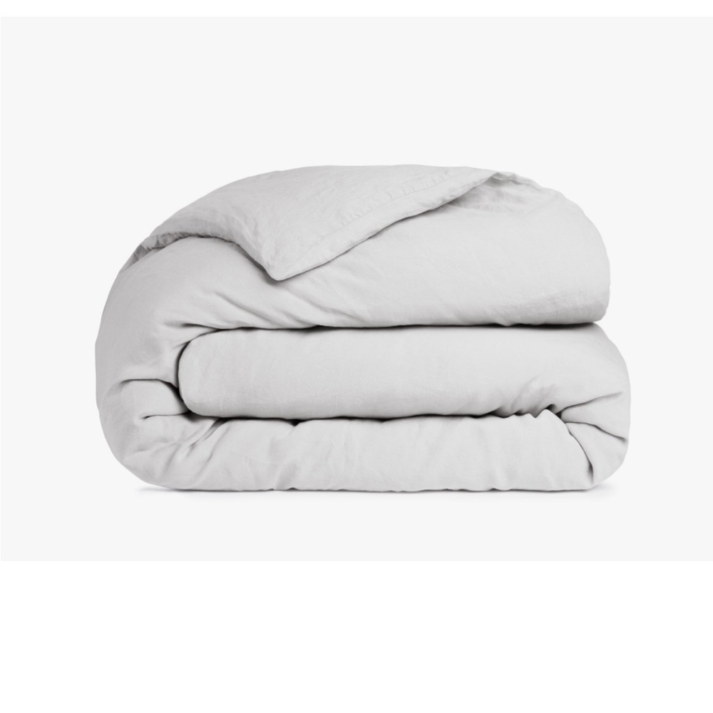 Parachute linen Duvet Cover - Full/Queen Size - Fog Color - NIW & Sealed